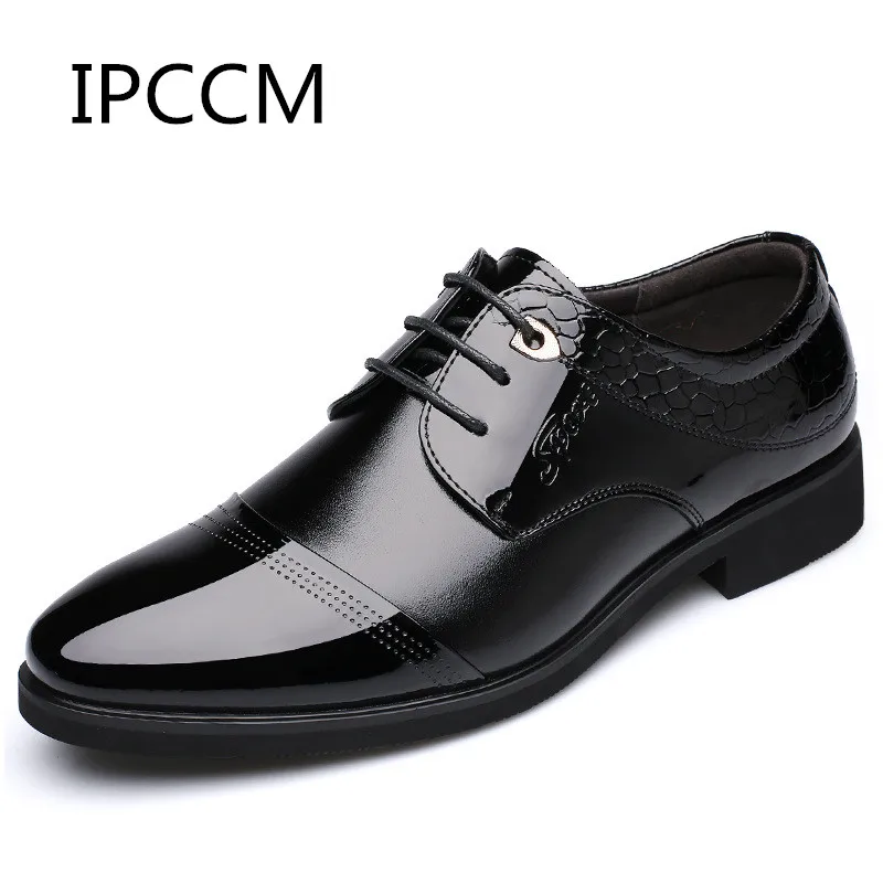 

Spring And Autumn Of 2019 New High Quality Business Suits Lace Fashion Men's Shoes