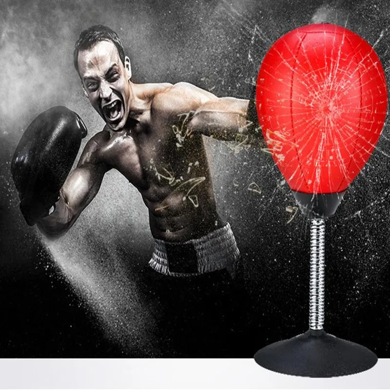 

US Stock Hot Sale Desktop Punch Balls Bags Sports Boxing Fitness Punching Bag Speed Balls Stand Boxing Training Tools
