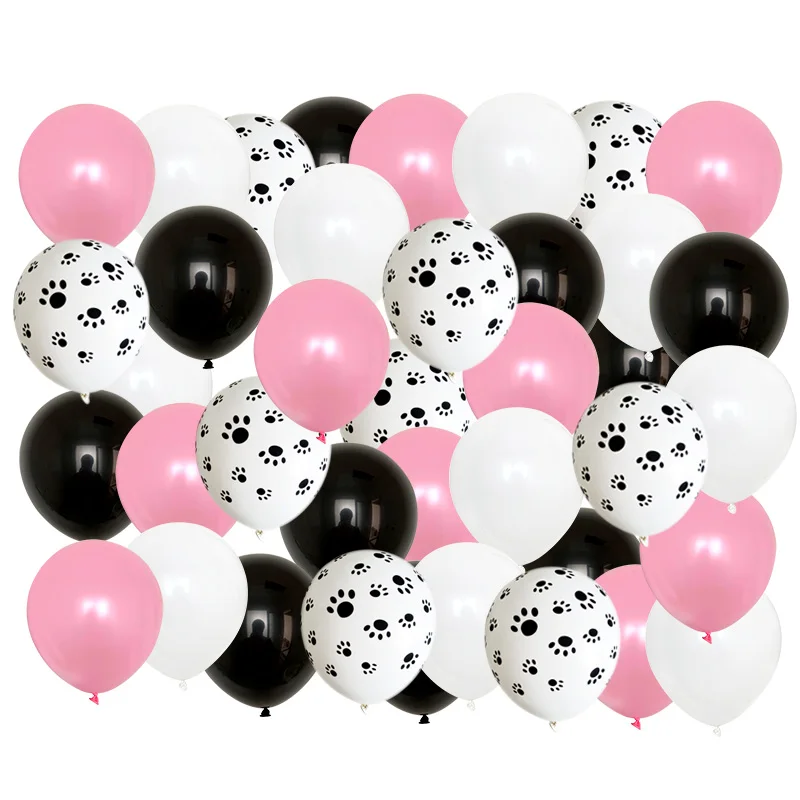 40 шт. микс 2 8g машина ля стрижки домашних животных собак Paw воздушных шаров из