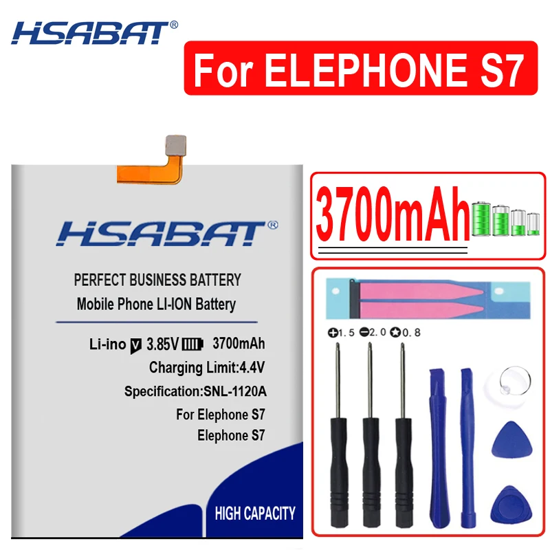 HSABAT S7 3700 мА/ч, Батарея для Elephone S7 батареи для Elephone R9 бесплатный подарок