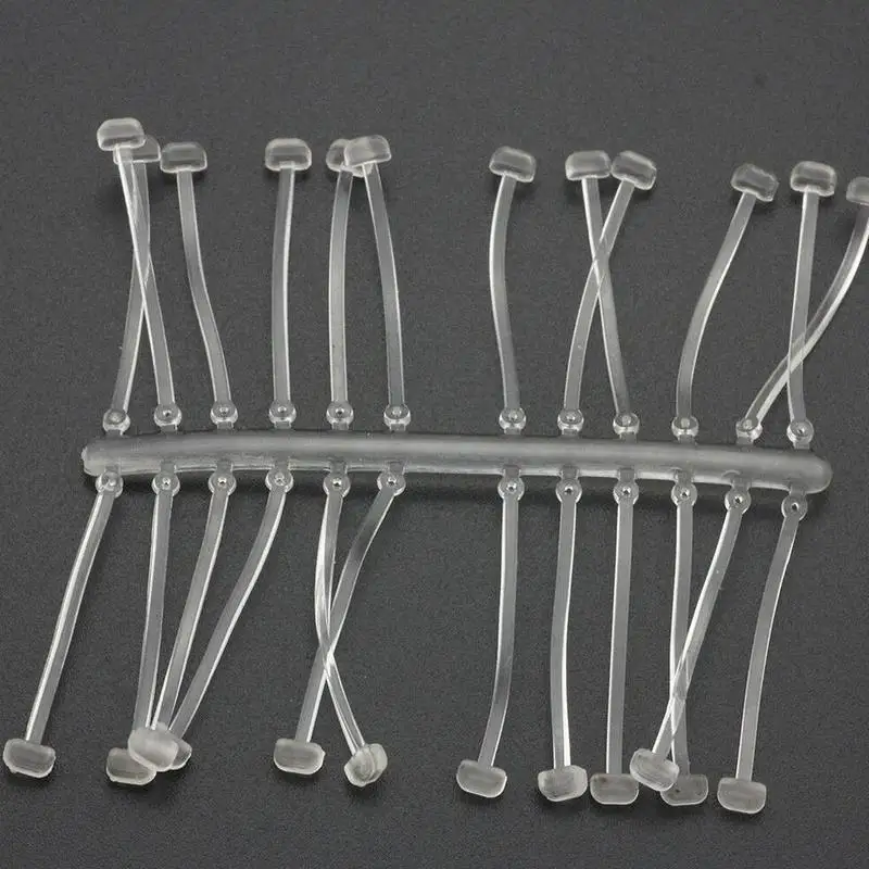 1Set Carp Fishing Stops European Style Hair Rigs Stopper Hook Carp Tackles Soft Rigid Fishing Bait Rigging Accessories Hold O2H5