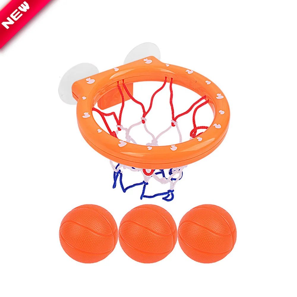 Basketball Детские Игрушки для ванны, милые крабы с пузырьками, Подсолнух для ванной комнаты, детский кран для купания, спрей для воды, инструмент, игрушка, дропшиппинг - Цвет: Basketball