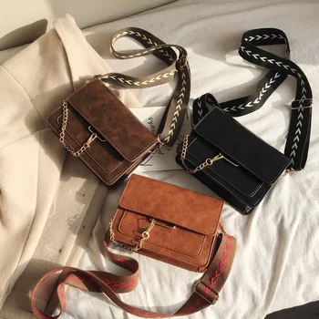 

Bag Women's Fashion Shoulder Shoulder Bag 2020 New Style PU Square Sling Bag