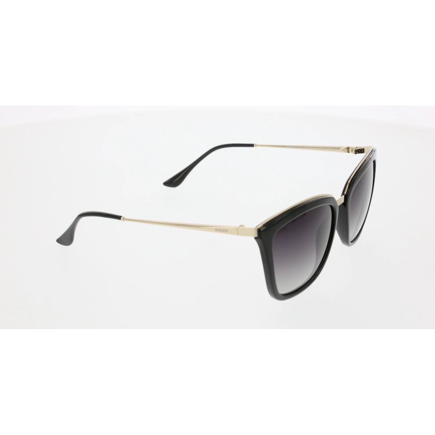 

Women's sunglasses hw 1856 01 bone black organic square 54-18-136 hawk