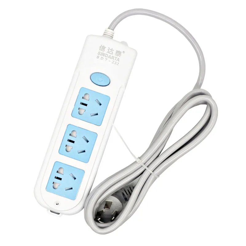 

High-Power Outlet Strips Variety Meters Office Household Power Strip Safe Multi-functional 3-Bit Socket Switch Wiring Board