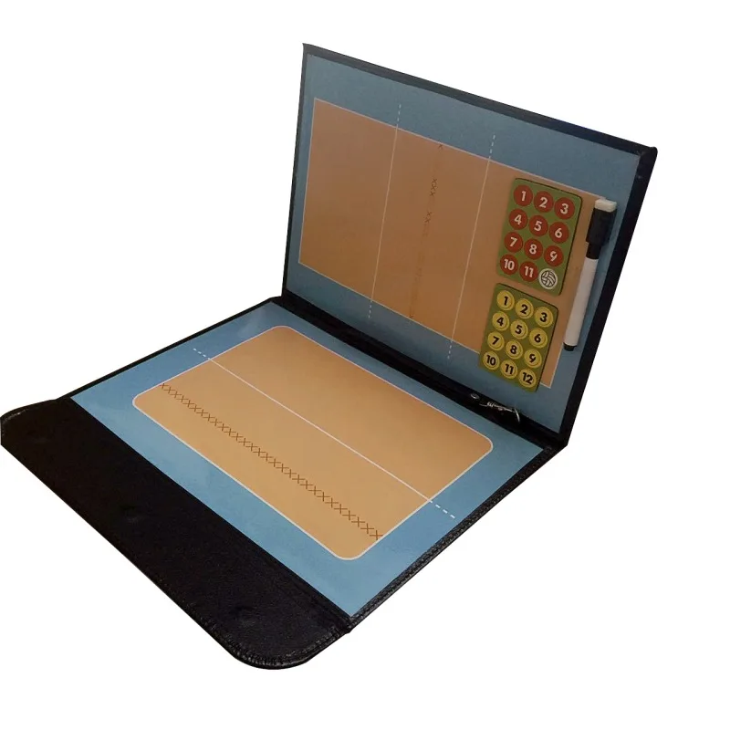 

Tri-Fold Style Volleyball Coaching Board Instructor Command Board dui zhe shi Tactical This Wipable Write with Magnetic