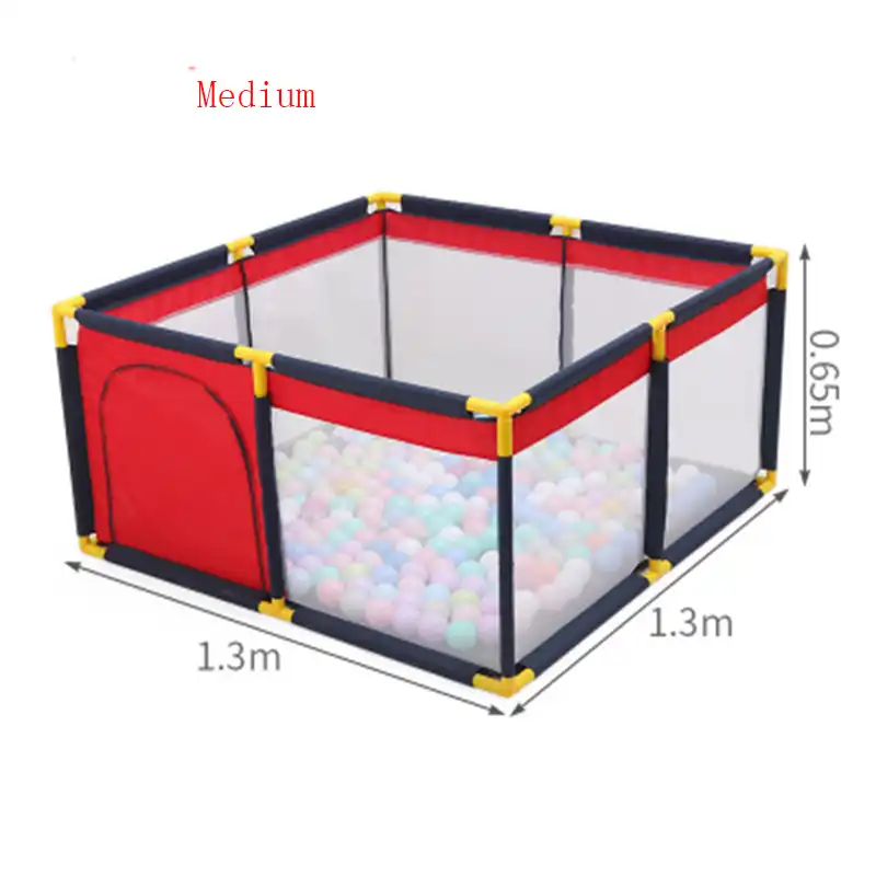 indoor baby fence playpen with balls