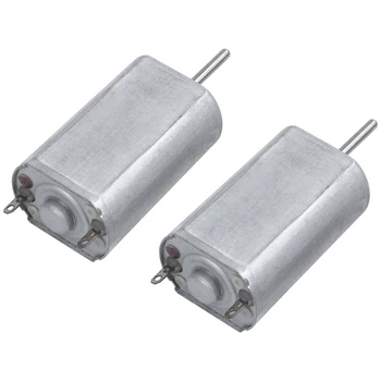 

2Pcs DC 9V 30800RPM 2mm Dia Shaft High Speed Model Airplane DC Motor