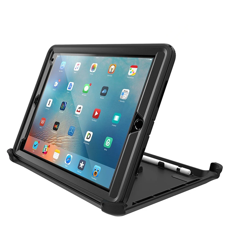 Противоударный чехол-Броня гибридный защитный чехол Чехол для iPad Pro 9,7 10,5 12,9 дюймов Анти-осенний Чехол для iPad Air 2 Mini 1 2 3 4 iPad 5th 6th