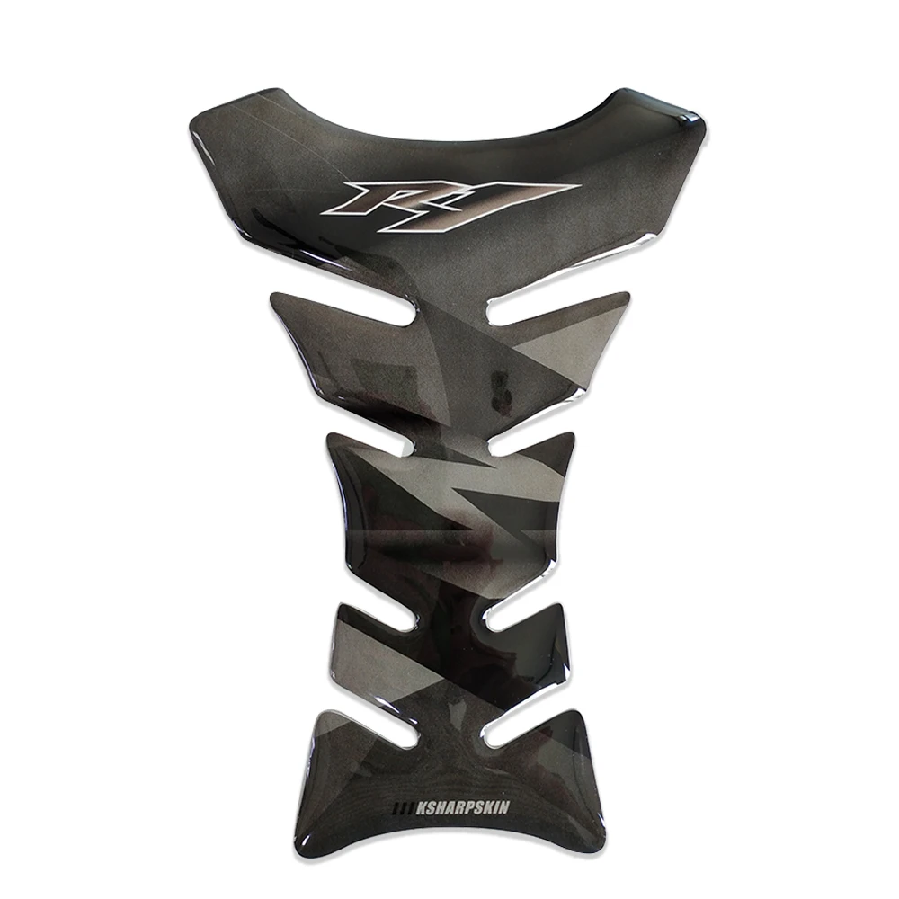 Мотоцикл 3D Fishbone топливный бак крышка бака Накладка Крышка для Yamaha R1 r1