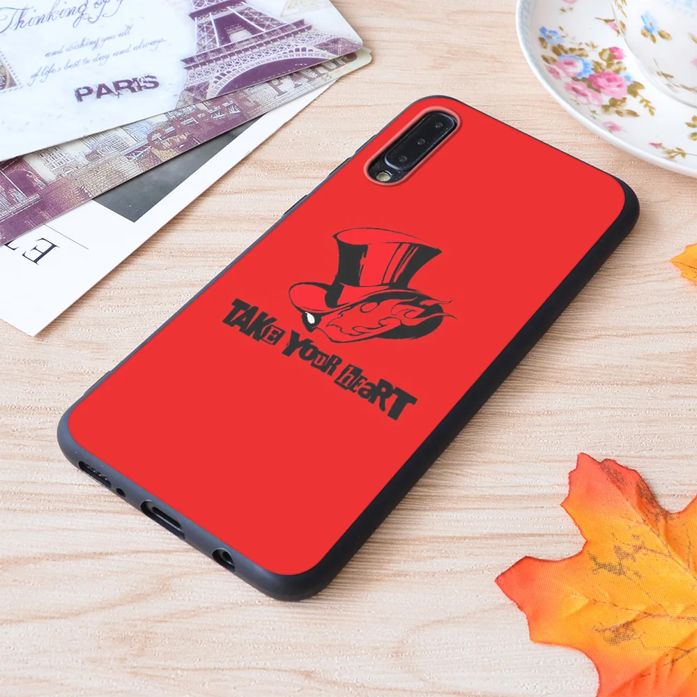 

Take Your Heart Persona 5Print Soft Silicone Matt Case For Samsung Galaxy S Note and Galaxy A