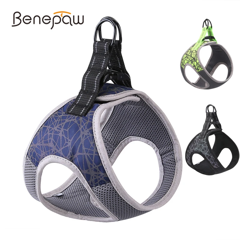 Воздухопроницаемый жгут Benepaw для маленьких средних собак регулируемый прочный