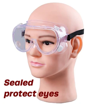

gafas protectoras virus safety glasses seguridad Close to the face Transparent lens prevents bacteria from invading the eye