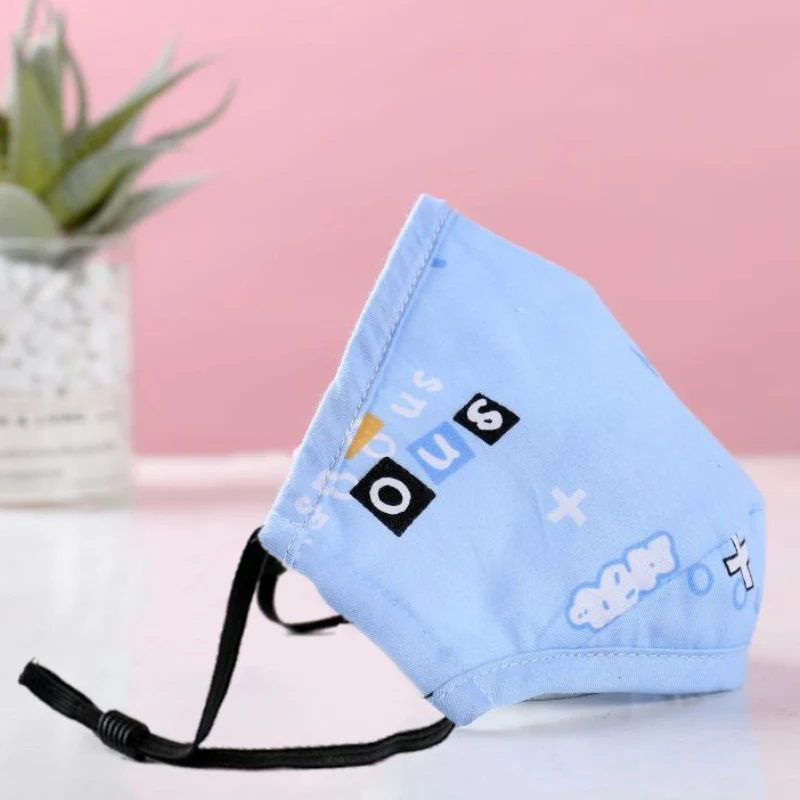 

Children Mask With Breath Design Replaceable Filter Anti Dust Mouth PM2.5 Respirator Masks
