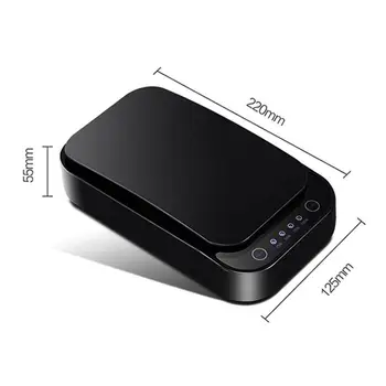 

Smart Nano-Coated Mobile Phone Mask Ultraviolet Sterilizer UV Phone Sterilizer Box Personal Disinfection Cabinet