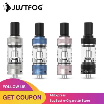 

NEW Original JUSTFOG Q16 Pro Clearomizer 1.9ml E-cig Atomizer with 1.6ohm Coil Head 510 Thread Vape Tank for JUSTFOG Q16 Pro Kit