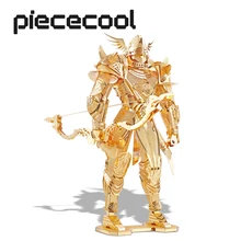 Piececool – Kits de construction de Puzzle 3D en métal, jouet à assembler le chevalier de la fermeté, cadeaux d'anniversaire de noël pour adultes et enfants