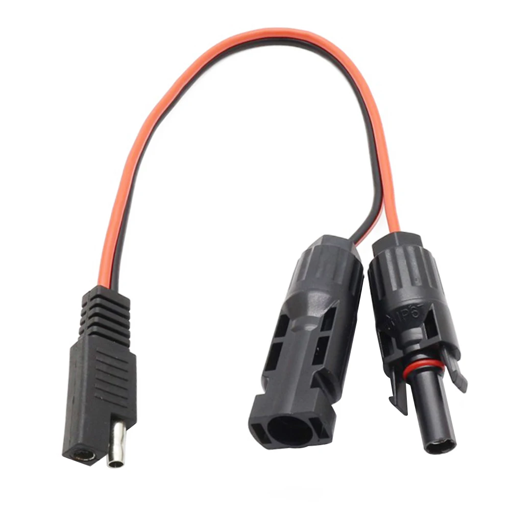 14AWG толстый адаптер домашняя Полярность обратная солнечная панель разъем Замена PV кабель аксессуары пополнили MC4 к SAE прочный