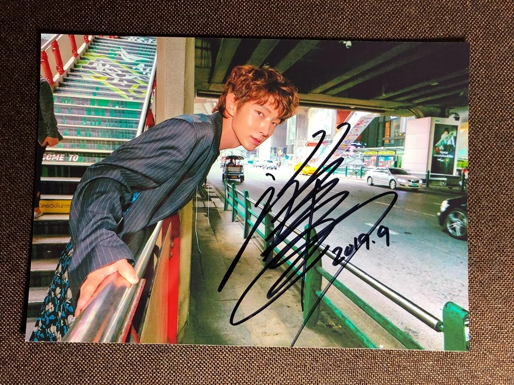 LEE JOON GI Joongi ли Joongi Автограф Подпись фото 5*7 K-POP 102019A