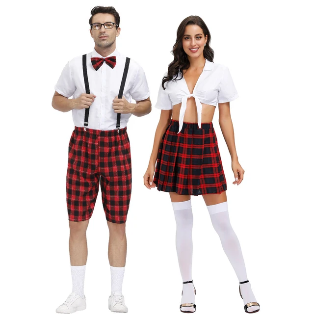 Adult Naughty School Girl Costume Popular Sexy Fancy Student Uniform Dress Schoolgirl Party Costumes