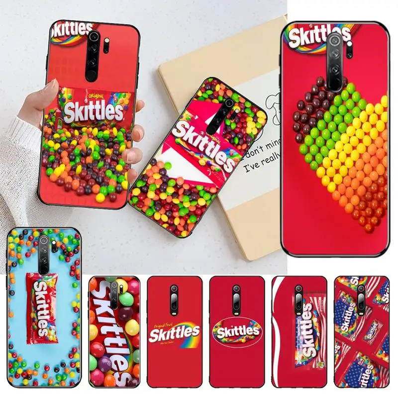 Чехлы CUTEWANAN Skittles для Redmi Note 8 8A 7 6 6A 5 5A 4 4X 4A Go Pro Plus Prime чехол телефона кислые