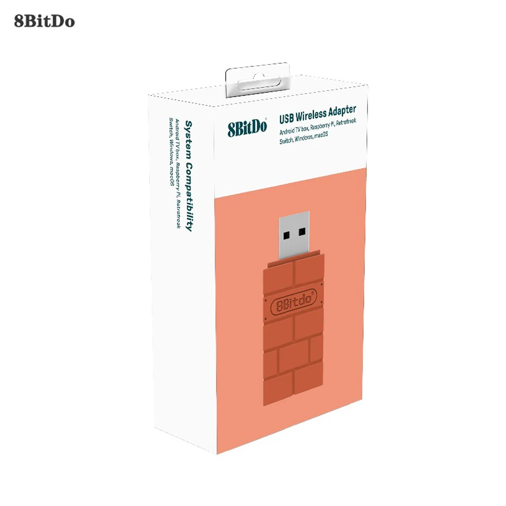 8BitDo USB беспроводной адаптер с Bluetooth для Windows Mac Raspberry Pi переключатель поддержка PS4 X box один контроллер 306