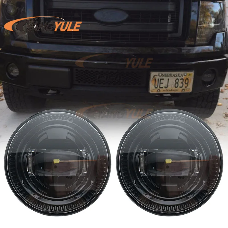 

2018 Upgrade LED Fog Light for 2015-2018 Ford F150 LED Fog Light Assembly Kit, 24W LED Bumper Light Kit -