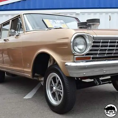 Hot Wheels '64 Nova Wagon Gasser HW Гоночный день 198/250 короткая карта