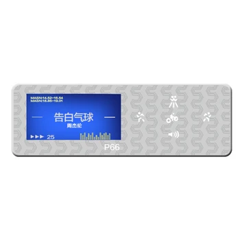 

SOONHUA 8GB Mini MP3 Player 1.1 Inch Screen MP3 Player Portable Music Players With Charging Cable And Earphone