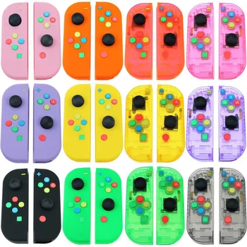 

1x Solid Colors for Nintend Switch NS Joy Con DIY Replacement Housing Shell Cover for NX JoyCons Controller Case Green Pink Teal