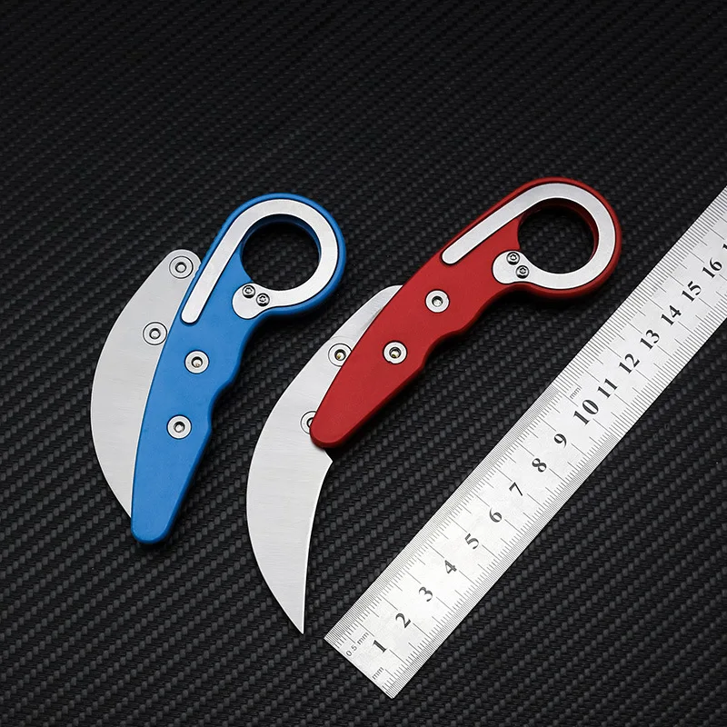 Folding knife Survival EDC Survival Outdoor Cutter Hunting Knife Survival Mechanical Folding
