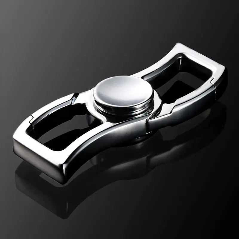 Высококачественный металлический брелок для ключей для Acura Mercedes BENZ citroen fiat Honda Jaguar Mazda Opel Volvo брелоки цепочки - Название цвета: silver with box