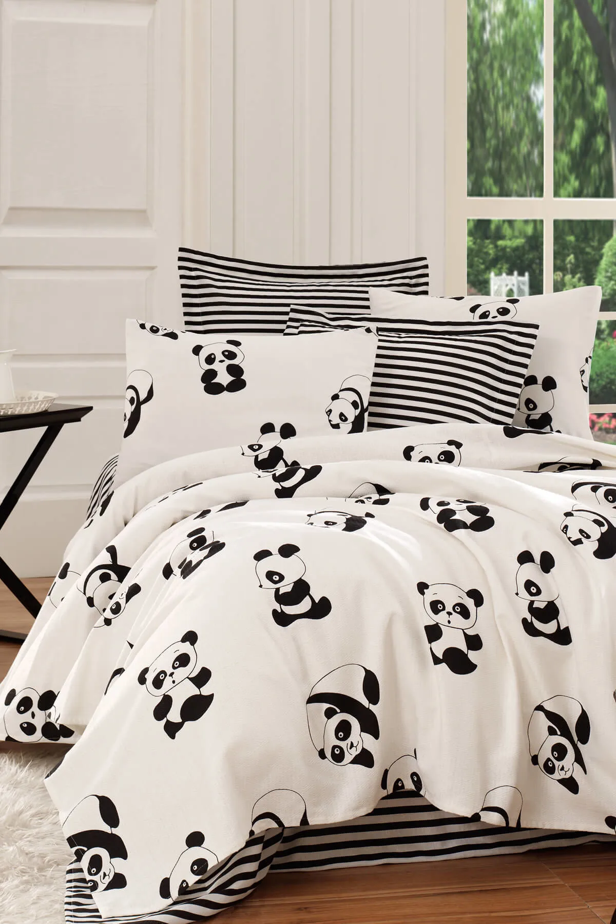 2021 PIQUE Set With Pillowcase Duvet Cover Sets Bed Linen Sheet Modern