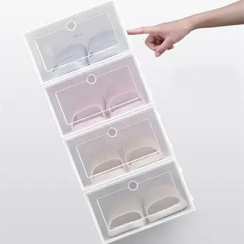 

shoes Box Thickened Transparent Drawer Shoes Box Stackable Storage Shoes Box Plastic Shoe Container