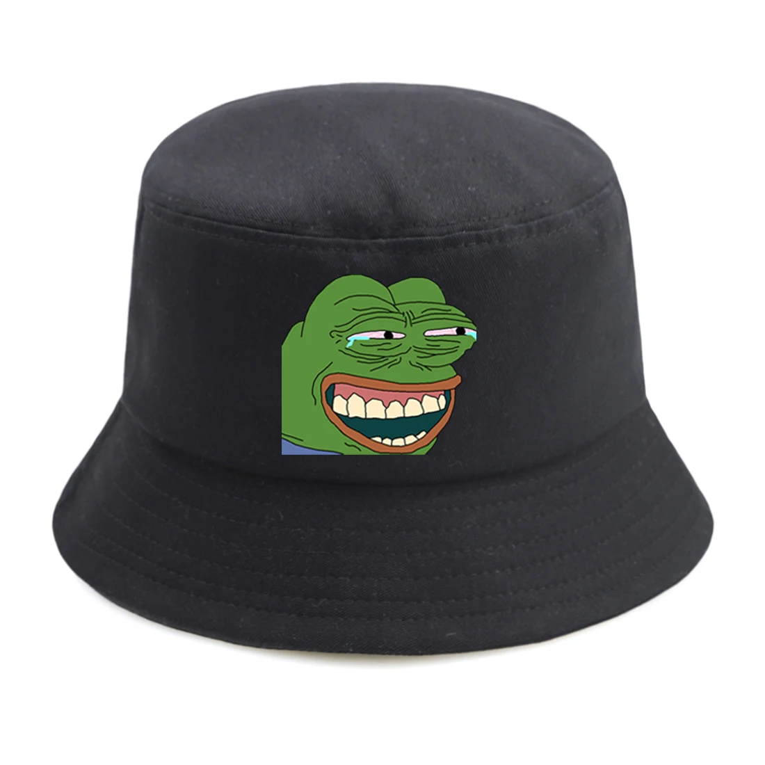 Ugly frog Sunscreen Mens's Bucket Hat 