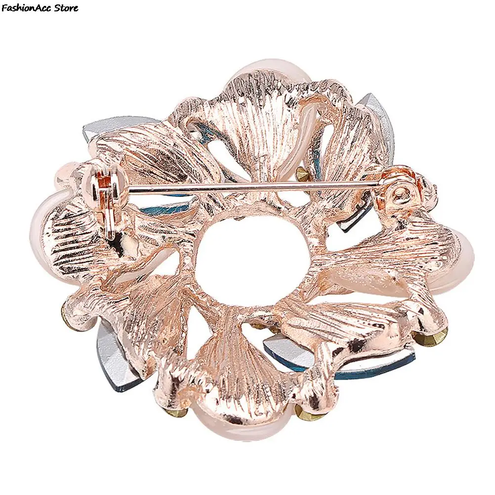 Bauhinia Crystal Brooch Pin 3 Bauhinia Crystal Brooch Pin 3