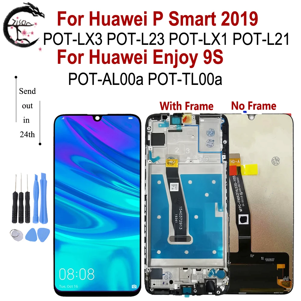Pantalla LCD Completa Con Digitalizador Táctil Para Huawei P Smart 2019 Y Honor 10 Lite