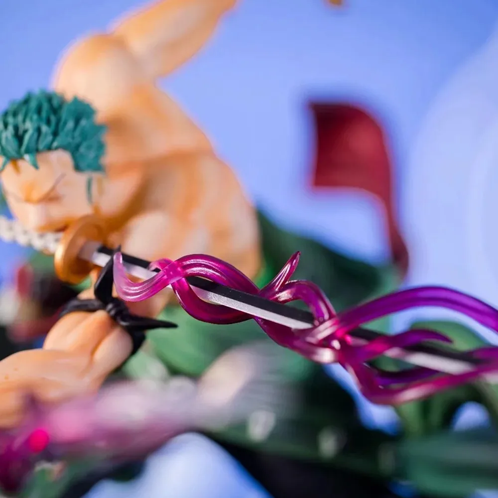 Экшн фигурки из ПВХ Зоро три тысячи с мировым эффектом One Piece аниме ророноа