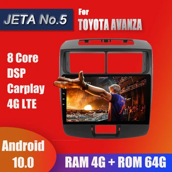 

2 Din Car Radio Navigation GPS Bt Player 9 Inch Screen For TOYOTA Avanza 2010-2016 Android 10 Stereo Head Unit WIFI Autoradio