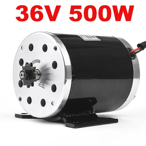36V 500W Комплект для переоборудования электрического велосипеда 24 в 36 в 48 В DC матовый мотор 250 Вт/350 Вт/500 Вт электродвигатель Средний привод двигателя 1000 Вт колеса дорожного велосипеда - Цвет: 36V 500W