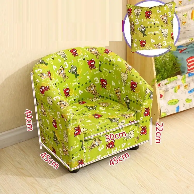 Маленький диван Cameretta Bimbi Kindersofa для отдыха в спальню, кресло принцессы, детское Спальное кресло, детский диван - Цвет: MODEL S