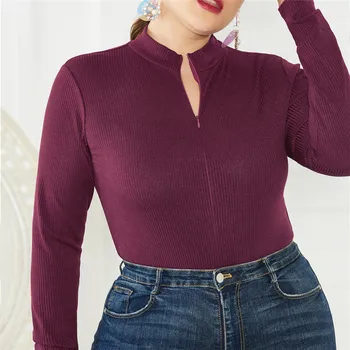 

Autumn Spring Sexy Romper Jumpsuits Bodysuits Stretch Leotard Tops Women Fashion solid Club Casual Outfits set Plus size XL-5XL