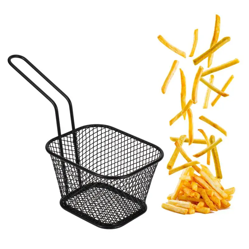 1 шт. корзина для жарки ситечко кухонный дуршлаг сетчатая фильтр картофеля фри