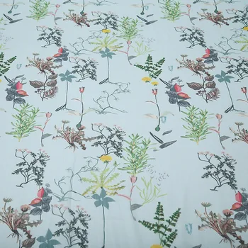 

Custom printed polyester chiffon fabric cloth 145 cm width digital printing shirt dress handmade diy fabric alibaba express