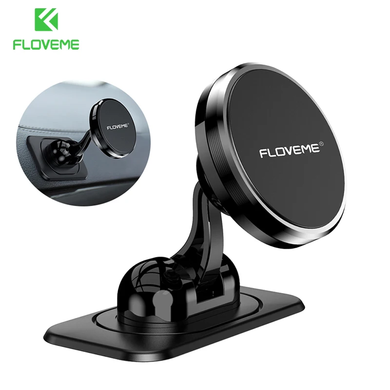FLOVEME Universal Magnetische Auto Telefon Halter Stehen in Auto Für iPhone 11 7 8 XR Magnet Auto C