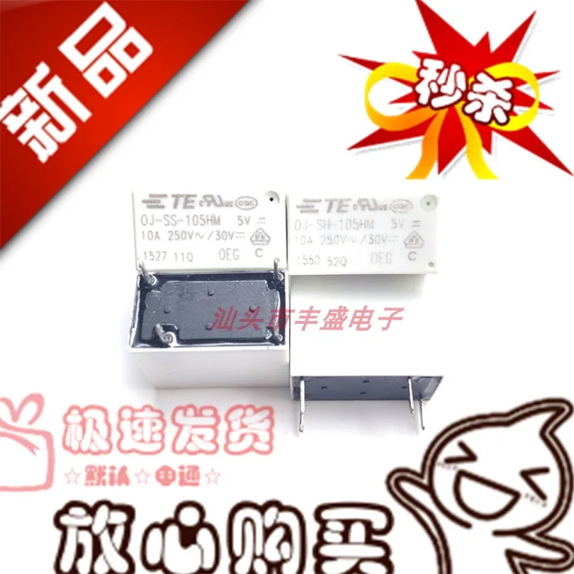

Free shipping OJ-SS-105HM 10A TE/OJ-SH-105HM 10PCS Please note clearly the model