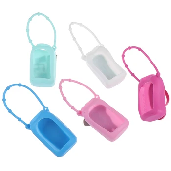 

50ML 1pc Silicone Mini Hand Sanitizer Disposable No Clean Detachable Cover Travel Portable Safe Gel