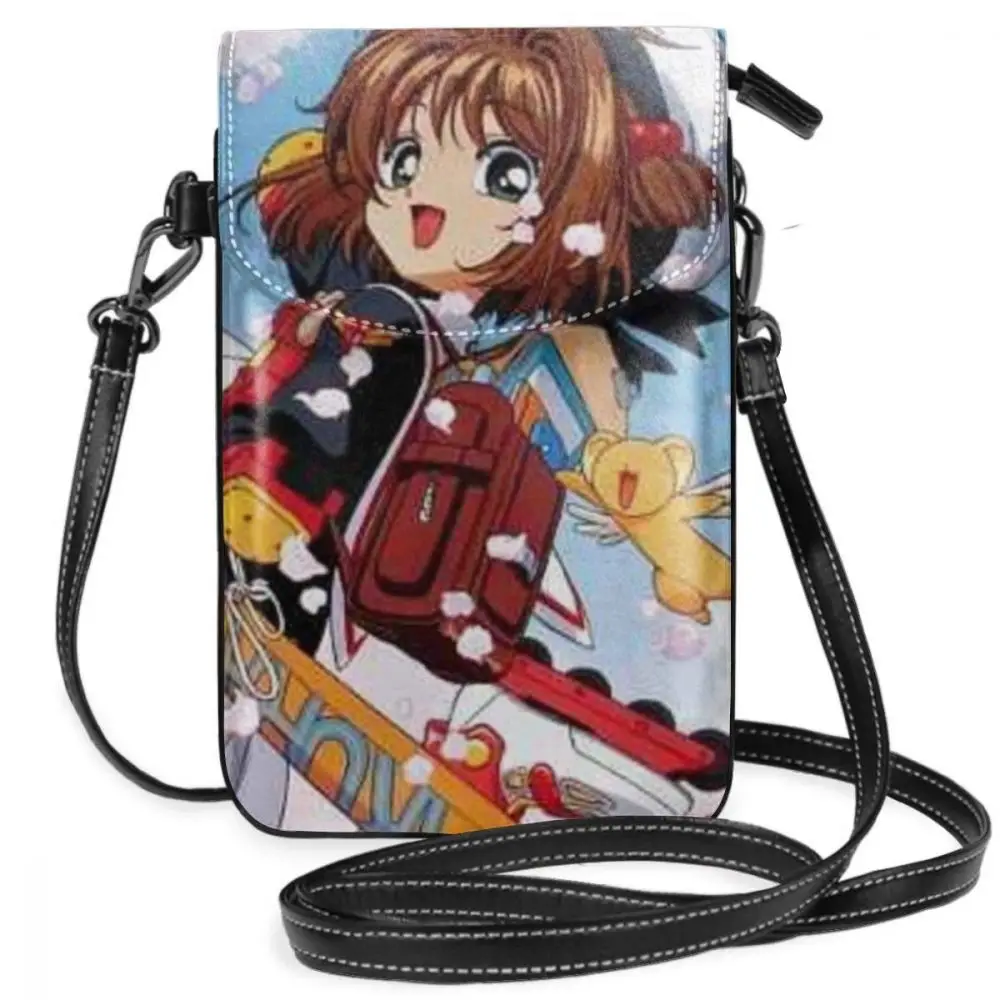 Искатель карт Sakura Наплечная Сумка Сакура КИНОМОТО карта Captor Sakura кожаная сумка женская s многофункциональная женская сумка маленькая сумочка - Цвет: Sakura