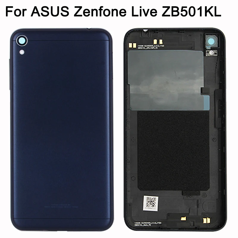 ZB501KL крышка батареи для ASUS Zenfone Live ZB501KL задняя крышка заднего стекла Корпус батареи Чехол