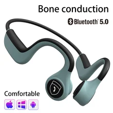 Bluetooth Headphones For Xiaomi Bone Conduction  Bluetooth 5.0 Chip Headset  Waterproof Sweatproof  6-8 Hours Battery Life